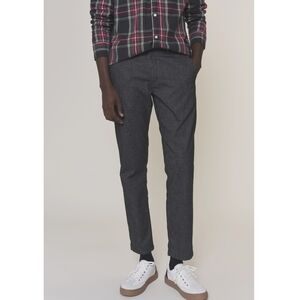 NN07 No Nationality Gray Karl Foldover trousers Pants 31/32